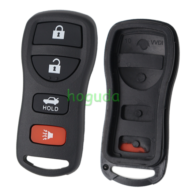 Xhorse XKNI20EN Wire Remote Key Nissan Separate 4 Buttons English