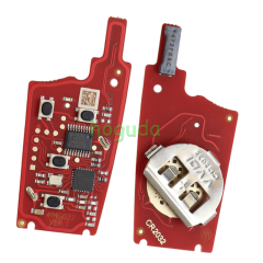 Xhorse VVDI  For Audi Type Universal Remote Flip Key 3+1 Buttons Wireless XNAU22EN