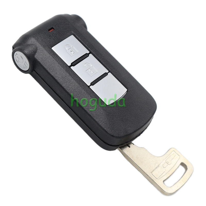 For Original Mitsubishi eclipse cross 2 button remote key with 433MHz 02741-18-05242  FCCID：GHR-M014