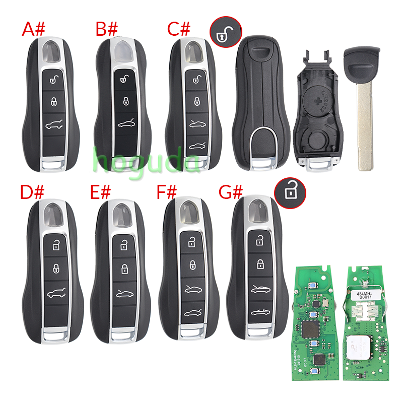KEYDIY KD MLB-19 OEM solution 3 button smart key with 315mhz support KD-MP/Xhorse VVDI MLB Tool