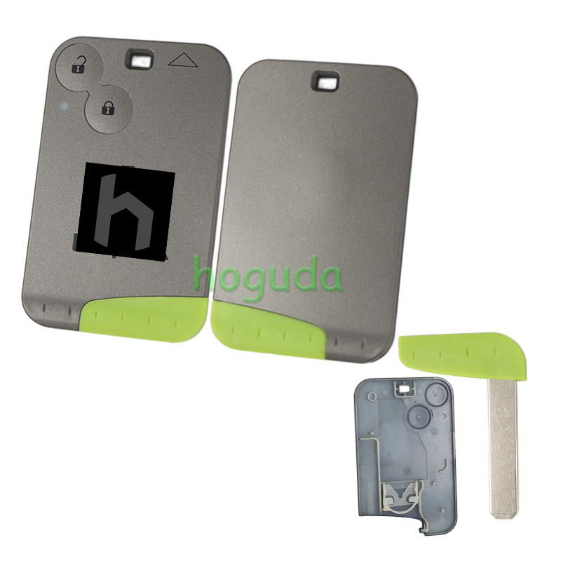 For Renault Laguna 2 Button Remote Key Blank(no need glue to close it)