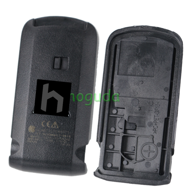 For Original Mitsubishi eclipse cross 2 button remote key with 433MHz 02741-18-05242  FCCID：GHR-M014