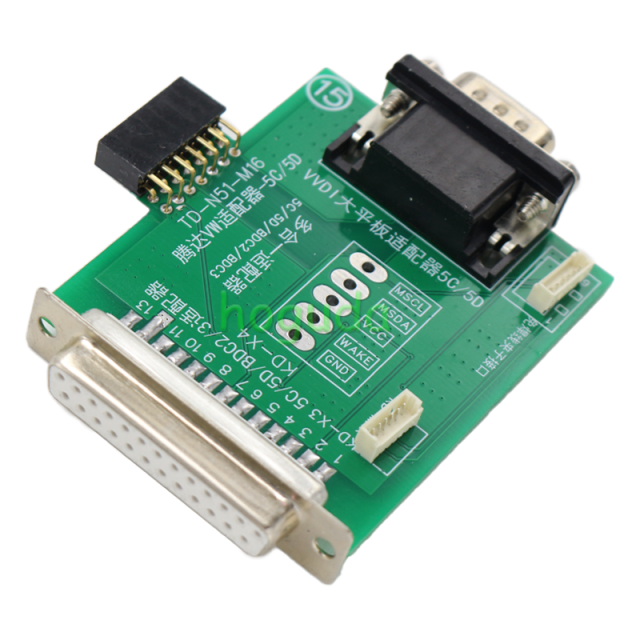 Universal 14PCS/SET  BDC3 VAG 5C/ 5D 8 in 1 Clip Adapters For reading original key data to add a spare key.