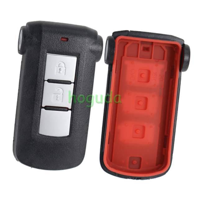 For Original Mitsubishi eclipse cross 2 button remote key with 433MHz 02741-18-05242  FCCID：GHR-M014