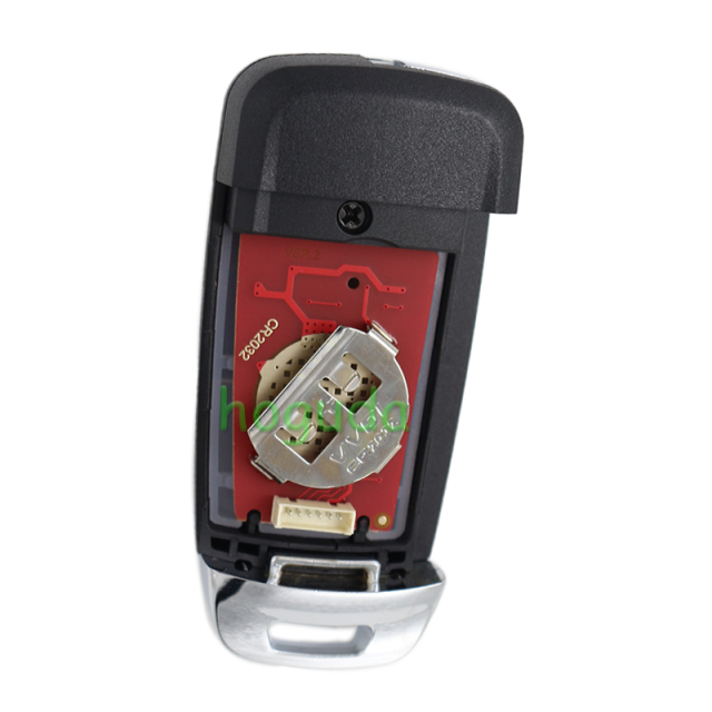 Xhorse XKAU22EN Wire Remote Key Audi Flip 3+1 Panic Buttons