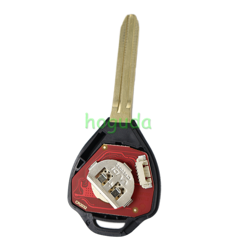 Xhorse XKTO25EN Wired Universal Remote Key for Toyota Style Flat 2 Buttons
