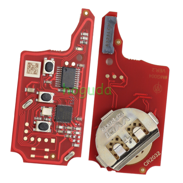 For Honda Type Wireless XN004 Remote Key 3 Buttons With NXP Chip for VVDI2 and VVDI Key XNHO20EN