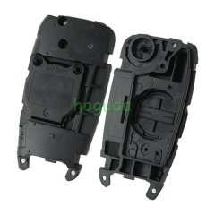 For Hyundai 3/4 button flip remote key blank