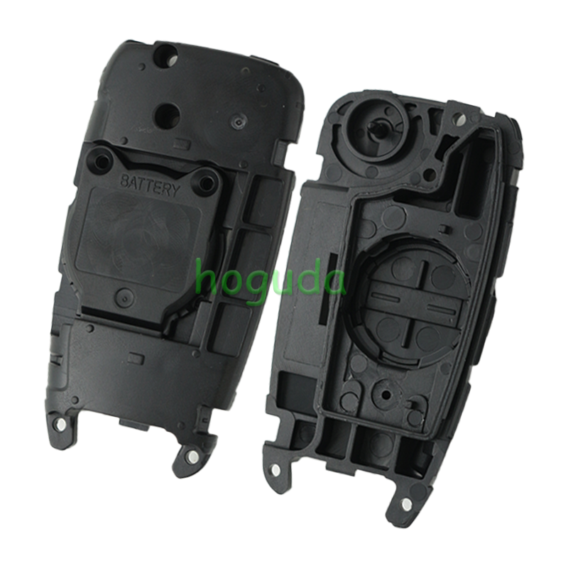 For Hyundai 3/4 button flip remote key blank