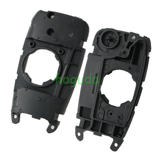 For Hyundai 3/4 button flip remote key blank