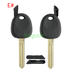 For Hyundai transponder key blank