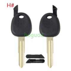 For Hyundai transponder key blank