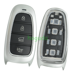 For Hyundai 3/4/5/7 button Smart Remote Key Shell without logo