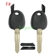 For Hyundai transponder key blank