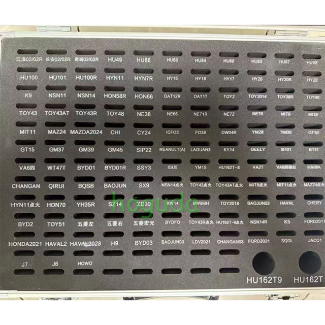 Only Box Lishi Tool box 137pcs for lishi 2 in 1 Tool Repair Tool Box