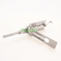 Lishi Tool CHERY4 SS126 奇瑞侧铣反槽 2 in 1 lock pick lishi style lock pick 2 in 1 tool