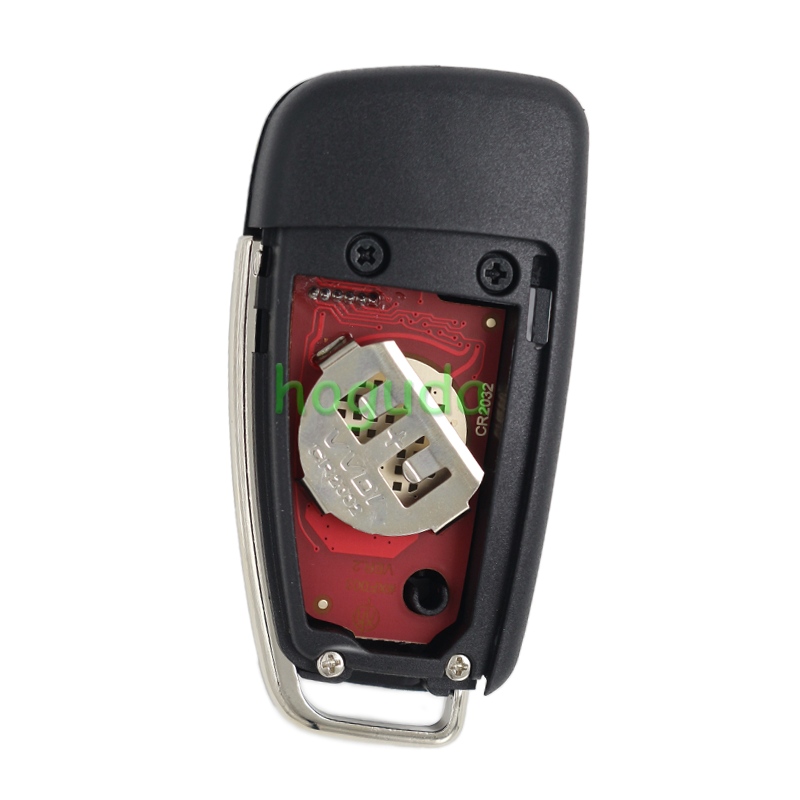 Xhorse XKA620EN Wire Remote Key Audi A6L Q7 Flip 3 buttons