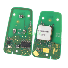 For Peugeot Expert 4 button remote key with 433mhz 4A HITAG AES chip