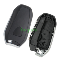 For Peugeot 3 button remote key blank with HU83 blade Please choose the button. logo is different