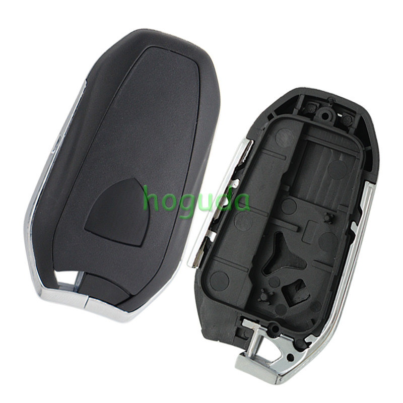 For Peugeot 3 button remote key blank with HU83 blade Please choose the button. logo is different