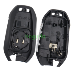 For Peugeot Expert 4 button remote key with 433mhz 4A HITAG AES chip