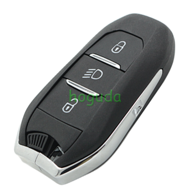 For Peugeot 3 button remote key blank with HU83 blade Please choose the button. logo is different