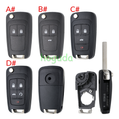 For Cherolet 2/3/3+1/4+1 button remote key blank