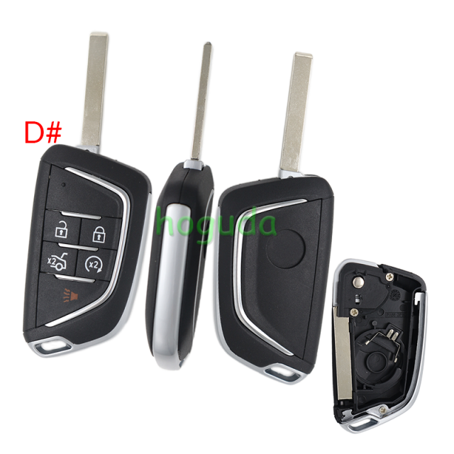For Chevrolet 2/3/3+1/4+1 button modified remote key blank