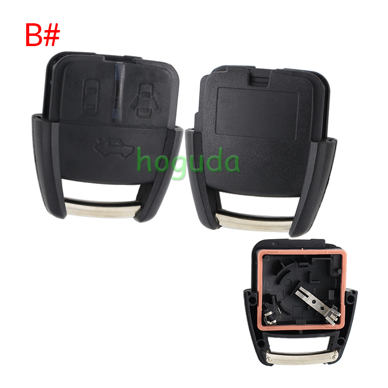 For Chevrolet 2/3 button remote case with battery place