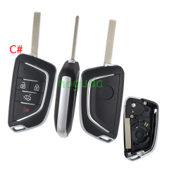 For Chevrolet 2/3/3+1/4+1 button modified remote key blank