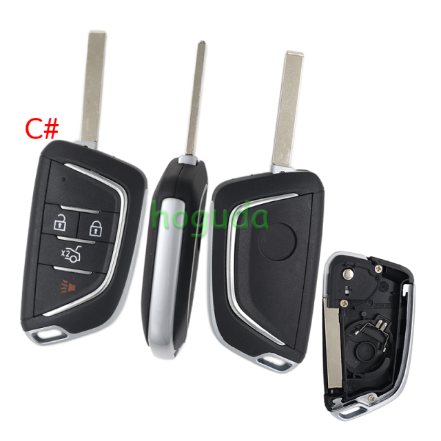For Chevrolet 2/3/3+1/4+1 button modified remote key blank