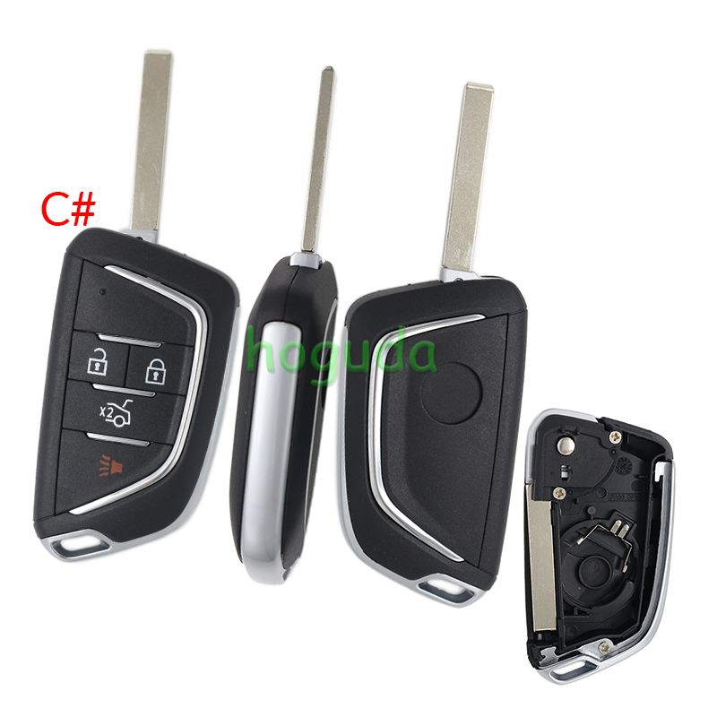 For Chevrolet 2/3/3+1/4+1 button modified remote key blank