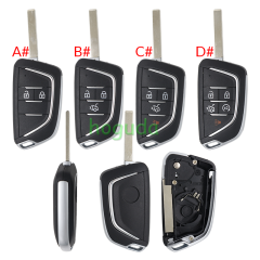 For Chevrolet 2/3/3+1/4+1 button modified remote key blank