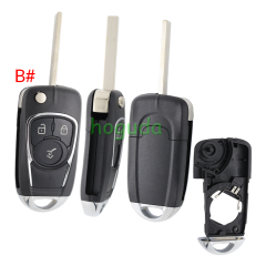 For Chevrolet modified 2/3/3+1/4+1 button key blank