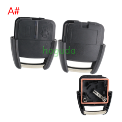 For Chevrolet 2/3 button remote case with battery place