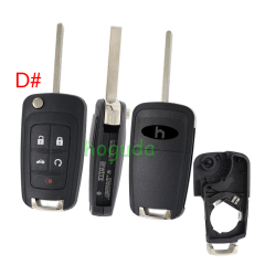 For Cherolet 2/3/3+1/4+1 button remote key blank