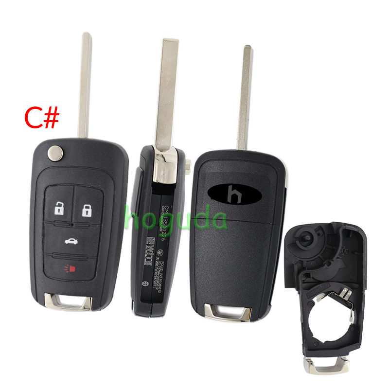 For Cherolet 2/3/3+1/4+1 button remote key blank