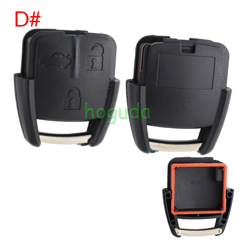 For Chevrolet 2/3 button remote case without battery place