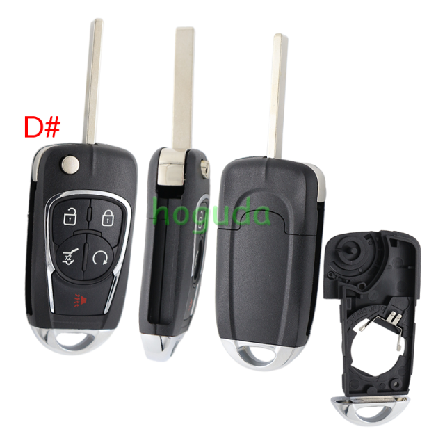 For Chevrolet modified 2/3/3+1/4+1 button key blank
