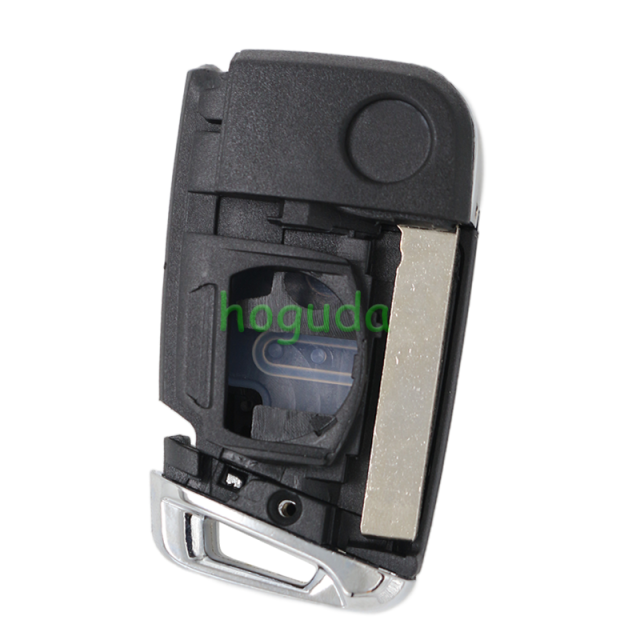 GTL High quality For VW Golf 7 MQB 3/4 button flip remote key blank with HU162T key blade