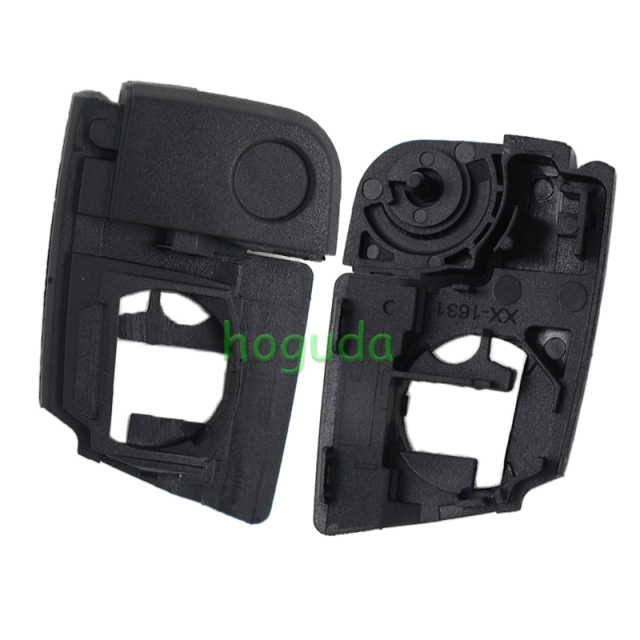 GTL High quality For VW Golf 7 MQB 3/4 button flip remote key blank with HU162T key blade