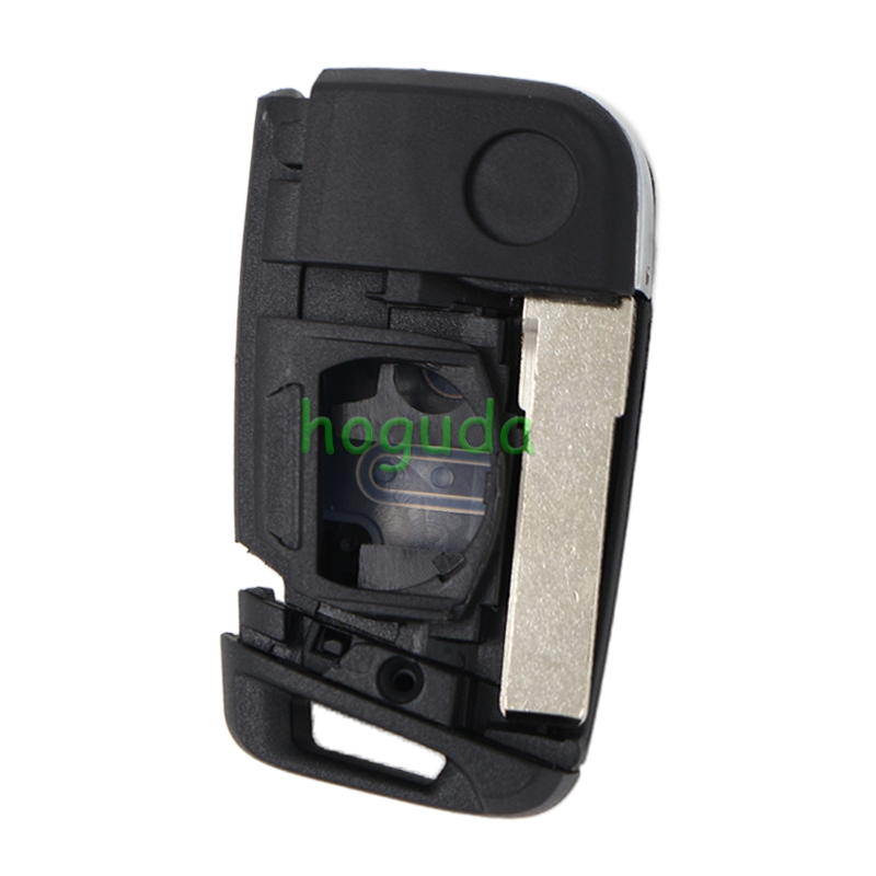 GTL High quality For VW Golf 7 MQB 3/4 button flip remote key blank with HU66 key blade