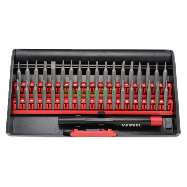 VESSEL Precision Screwdriver with 36 interchangeable blades