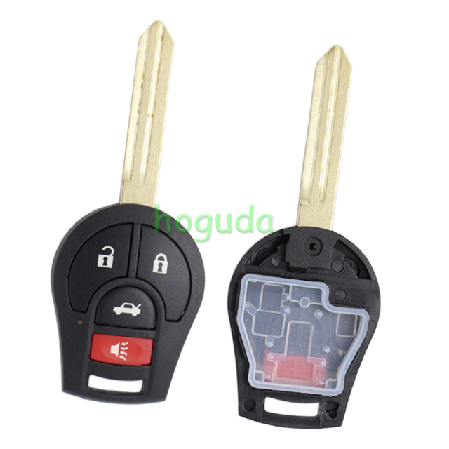 For Nissan 2/2+1/3/3+1 button remote key blank