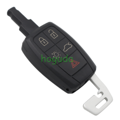 For Original Volvo KR55WK49259 5 Button Smart Remote Key Keyless 433.92MHz ID48 Chip Fob for Volvo C30 C70 S40 V50, 31300258