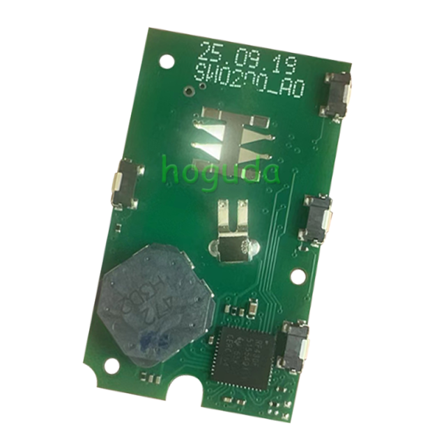 For High quality Leather Volvo Smart Key 3+1 button with 433MHz H Chip  RF430 / 8A / H CHIP FCC ID: YGOHUF8432 IC:4008C-HUF8432 Model:HUF8423