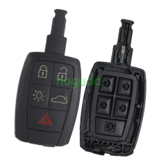 For Original Volvo KR55WK49259 5 Button Smart Remote Key Keyless 433.92MHz ID48 Chip Fob for Volvo C30 C70 S40 V50, 31300258