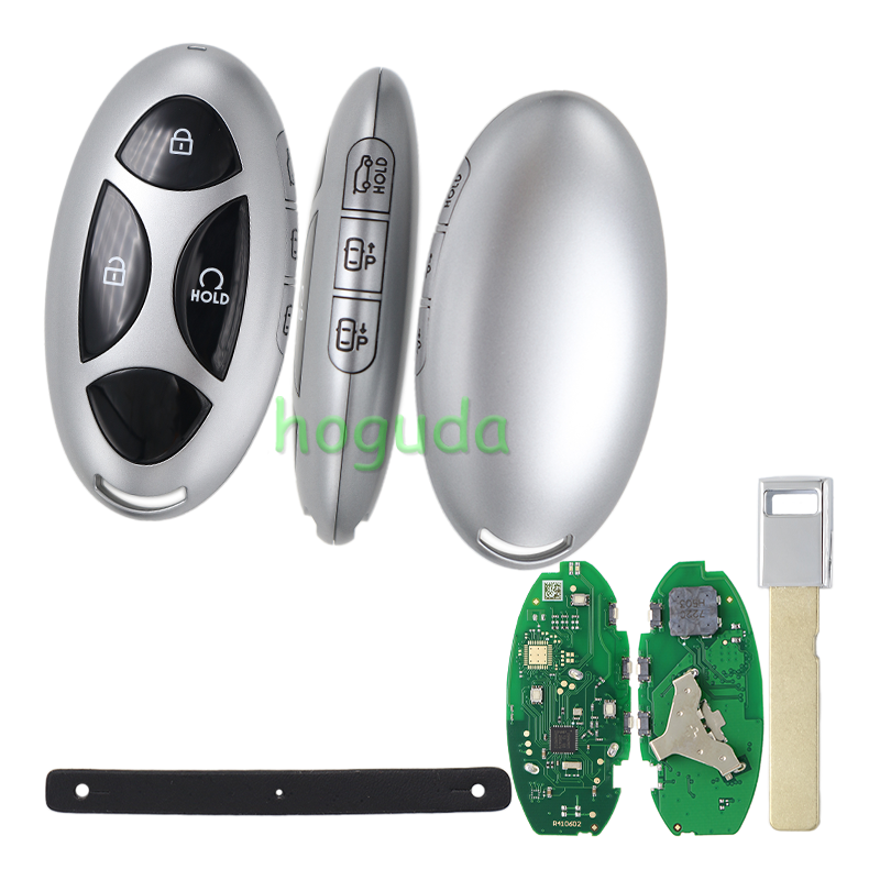 For Hyundai Santa Fe 3+1 smart key with 433MHz  NCF29AxMTT / HITAG AES / 4A CHIP P/N: 95440-P6060