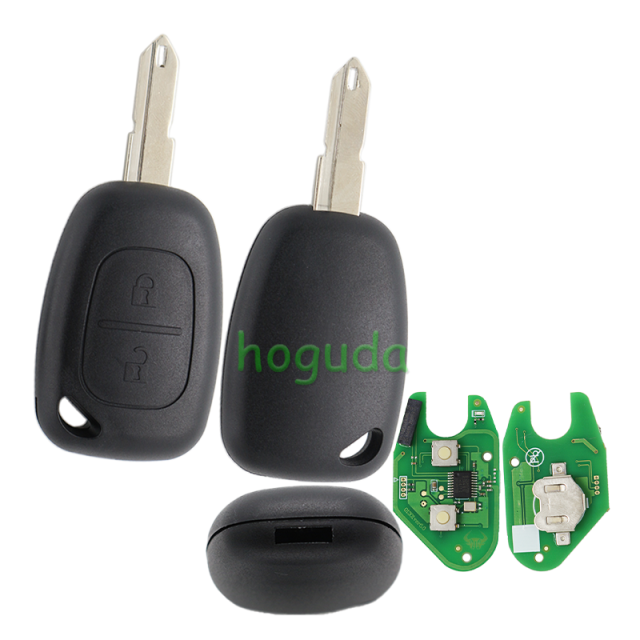 After market for Renault Trafic/Master/Kango  2 button remote key with 433Mhz and  PCF7926 ID46  Genuine Part No: 8200008231/8200258486/8201086049