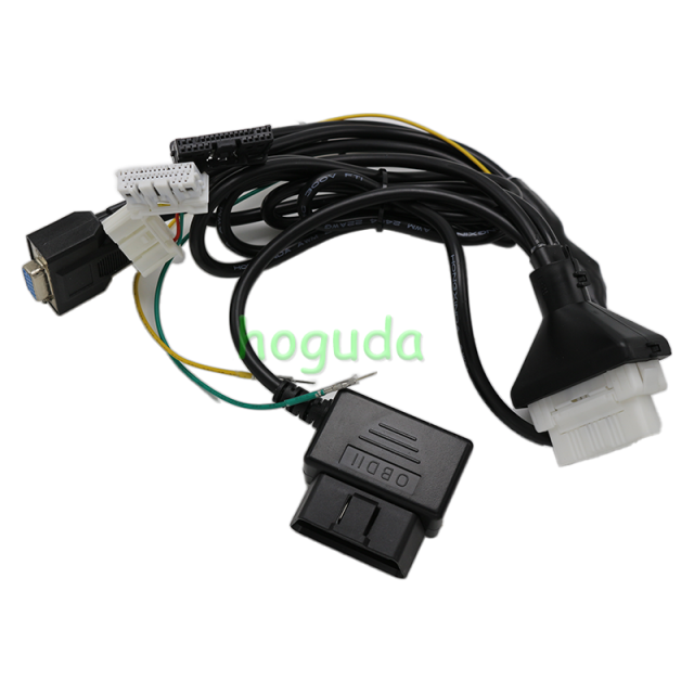 For Toyota 8A-BA 4A chip key has been added with a multi-functional wiring harness suitable for Toyota remote control matching